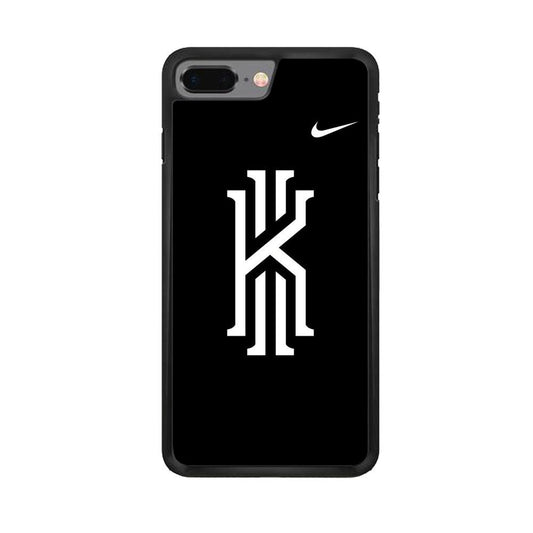 Kyrie Irving Logo 001 iPhone 8 Plus Case-Rubber / Black (2D Case)-Xtracase