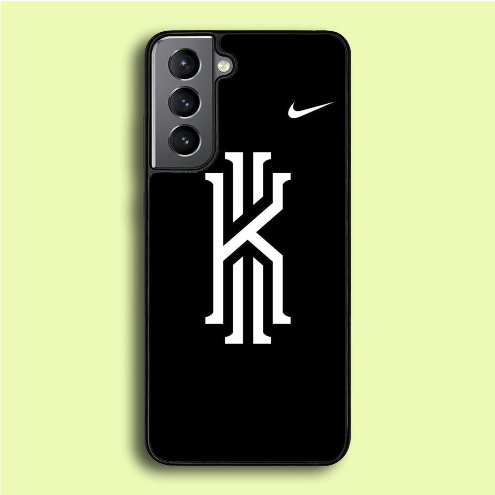 Kyrie Irving Logo 001 Samsung Galaxy S21 Plus Case-Rubber / Black (2D Case)-Xtracase