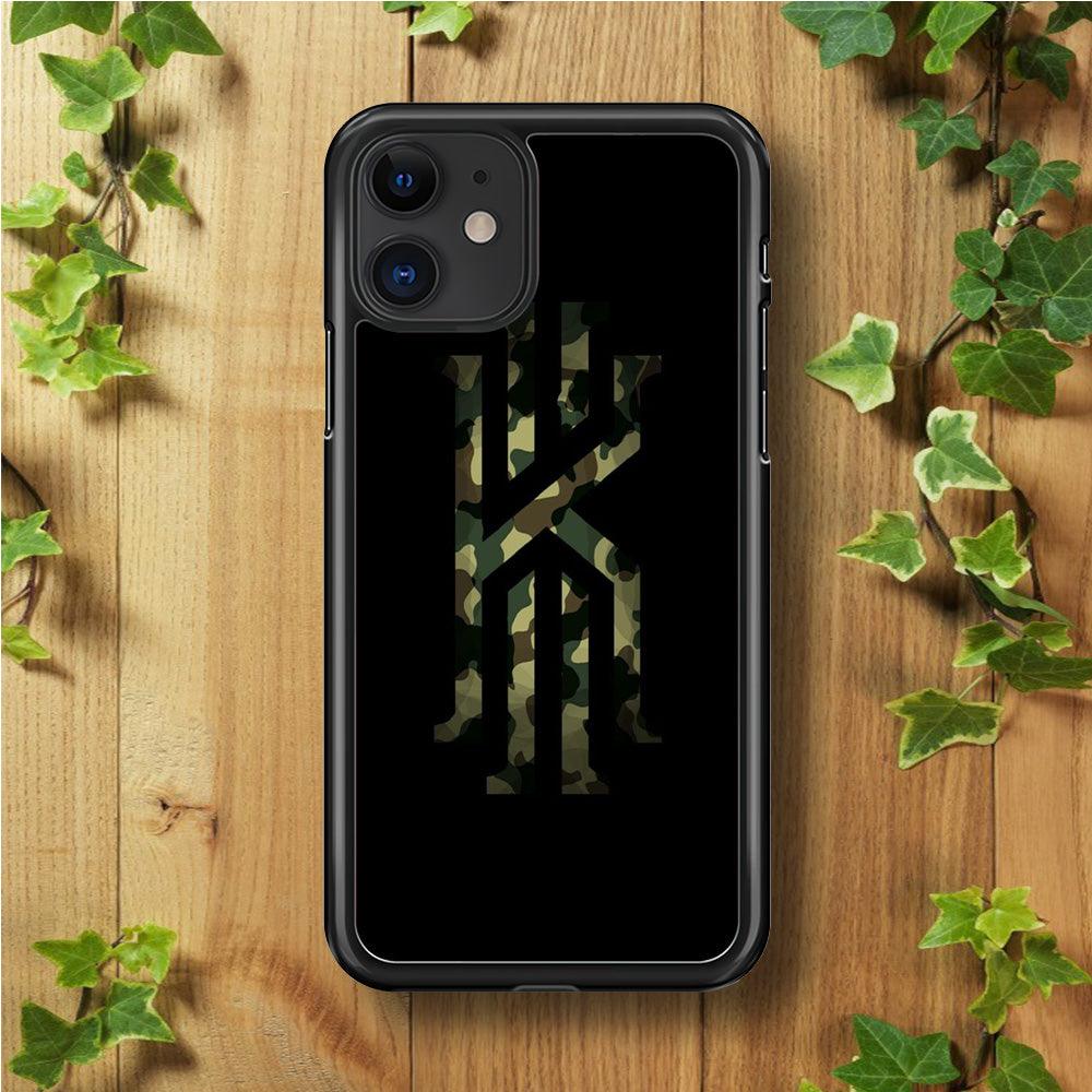 Kyrie Irving Logo 002 iPhone 11 Case-Rubber / Black (2D Case)-Xtracase