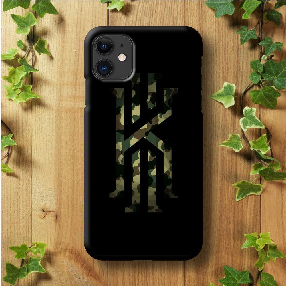 Kyrie Irving Logo 002 iPhone 11 Case-Plastic / Full Wrap (3D Case)-Xtracase