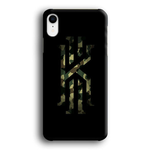 Kyrie Irving Logo 002 iPhone XR Case-Plastic / Full Wrap (3D Case)-Xtracase