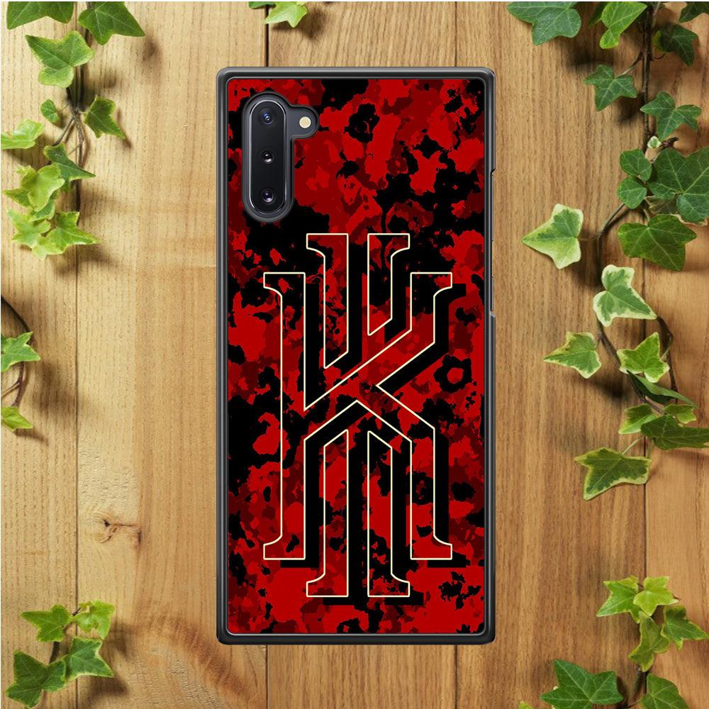 Kyrie Irving Red Army Samsung Galaxy Note 10 Case-Rubber / Black (2D Case)-Xtracase