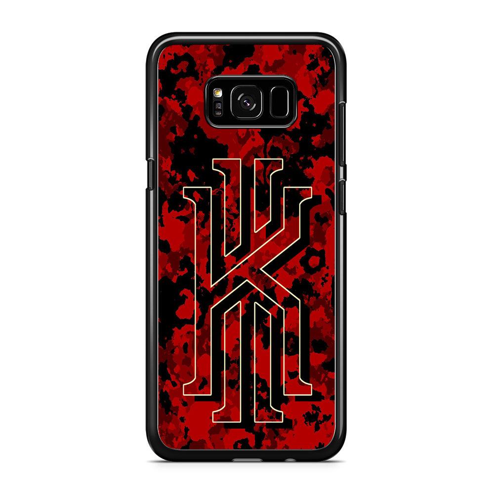 Kyrie Irving Red Army Samsung Galaxy S8 Case-Rubber / Black (2D Case)-Xtracase