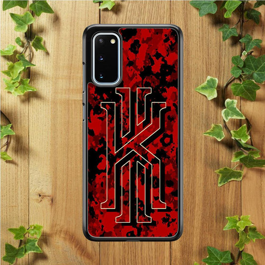 Kyrie Irving Red Army Samsung Galaxy S20 Case-Rubber / White (2D Case)-Xtracase