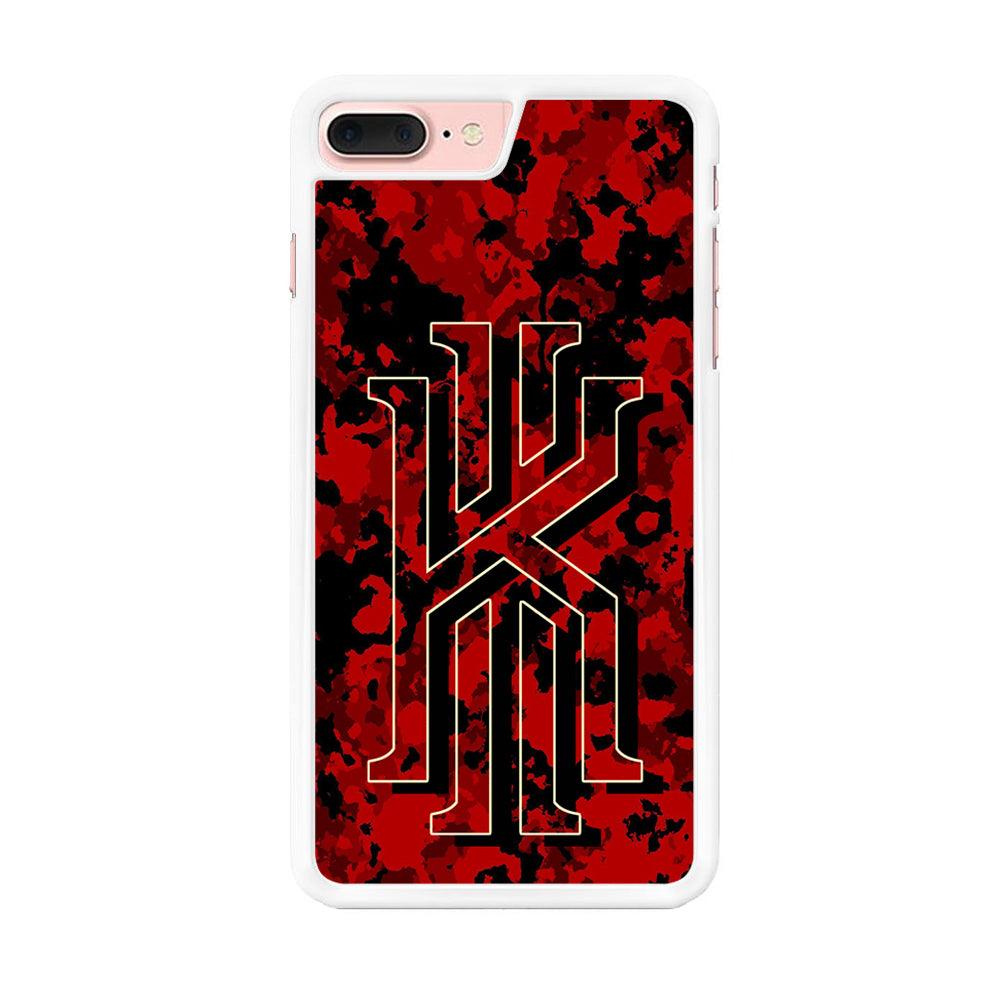 Kyrie Irving Red Army iPhone 7 Plus Case-Rubber / White (2D Case)-Xtracase