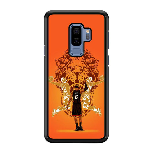 Lebron James Lion Logo Samsung Galaxy S9 Plus Case-Plastic / Full Wrap (3D Case)-Xtracase