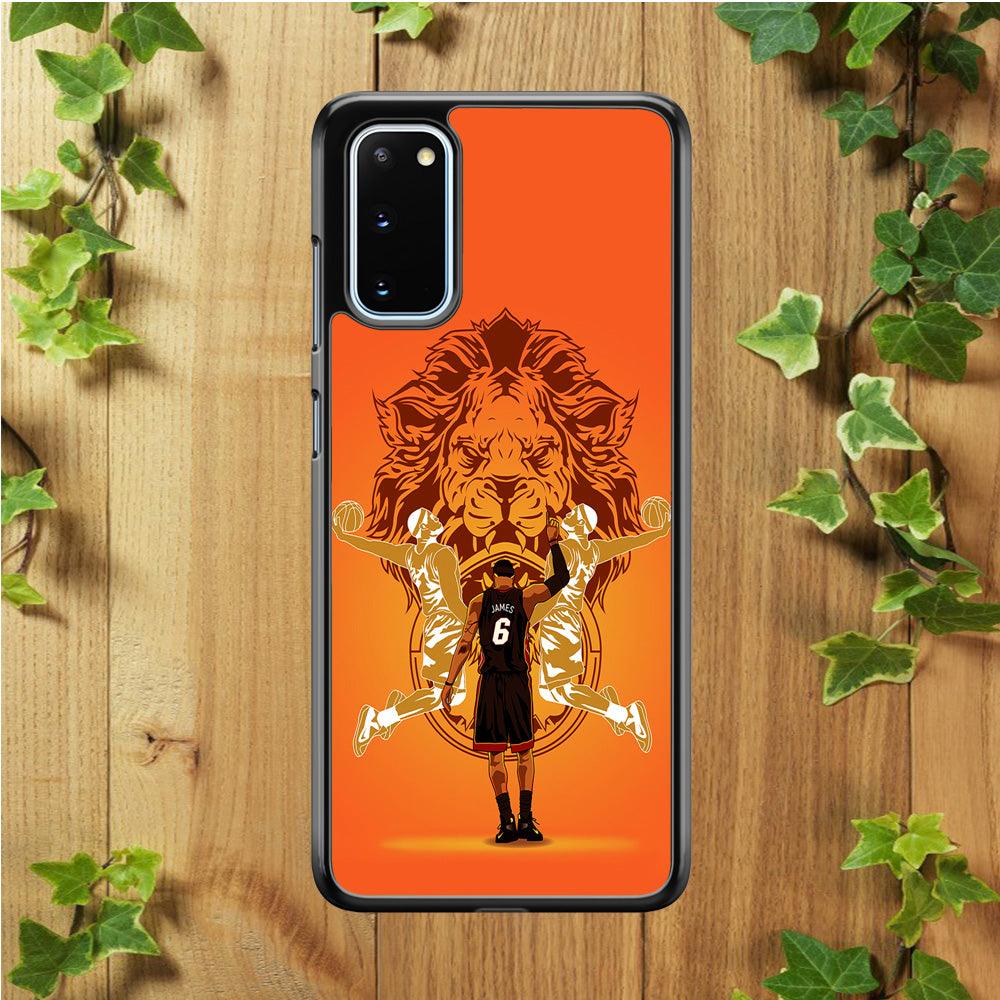 Lebron James Lion Logo Samsung Galaxy S20 Case-Xtracase