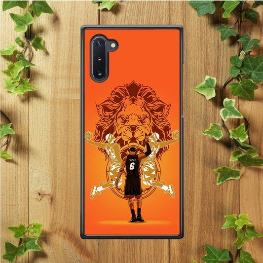 Lebron James Lion Logo Samsung Galaxy Note 10 Case-Plastic / Full Wrap (3D Case)-Xtracase