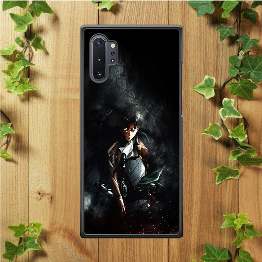 Levi Ackerman Shingeki no Kyojin Samsung Galaxy Note 10 Plus Case-Plastic / Full Wrap (3D Case)-Xtracase