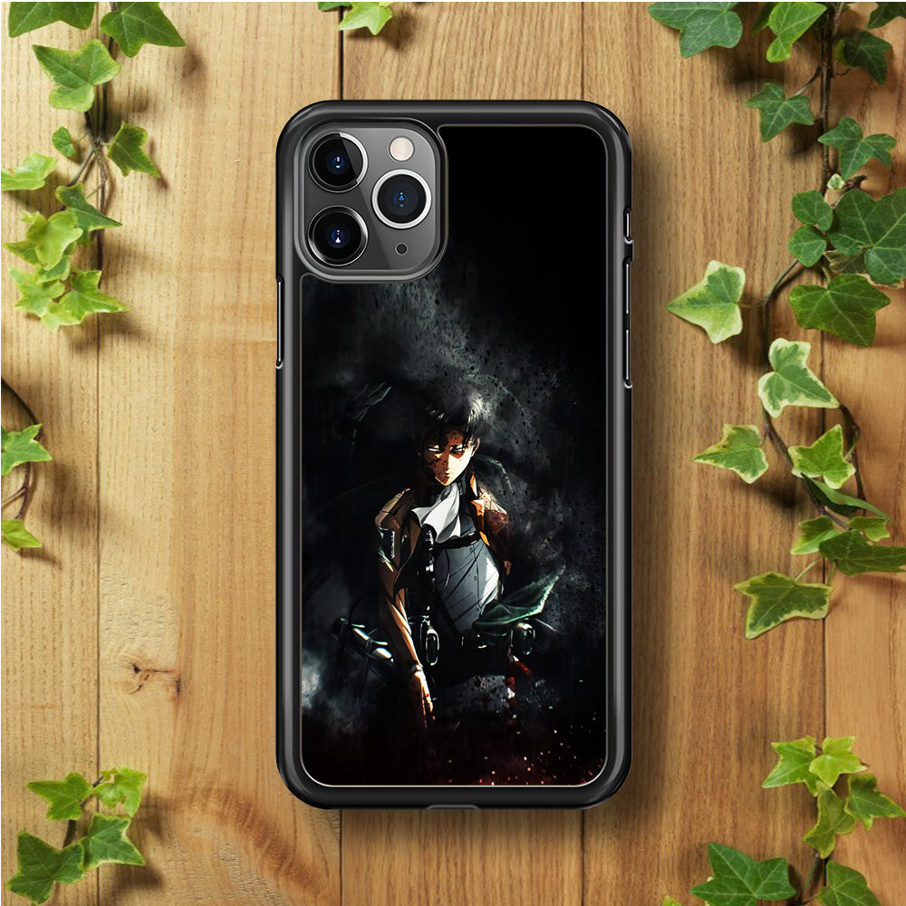 Levi Ackerman Shingeki no Kyojin iPhone 11 Pro Max Case