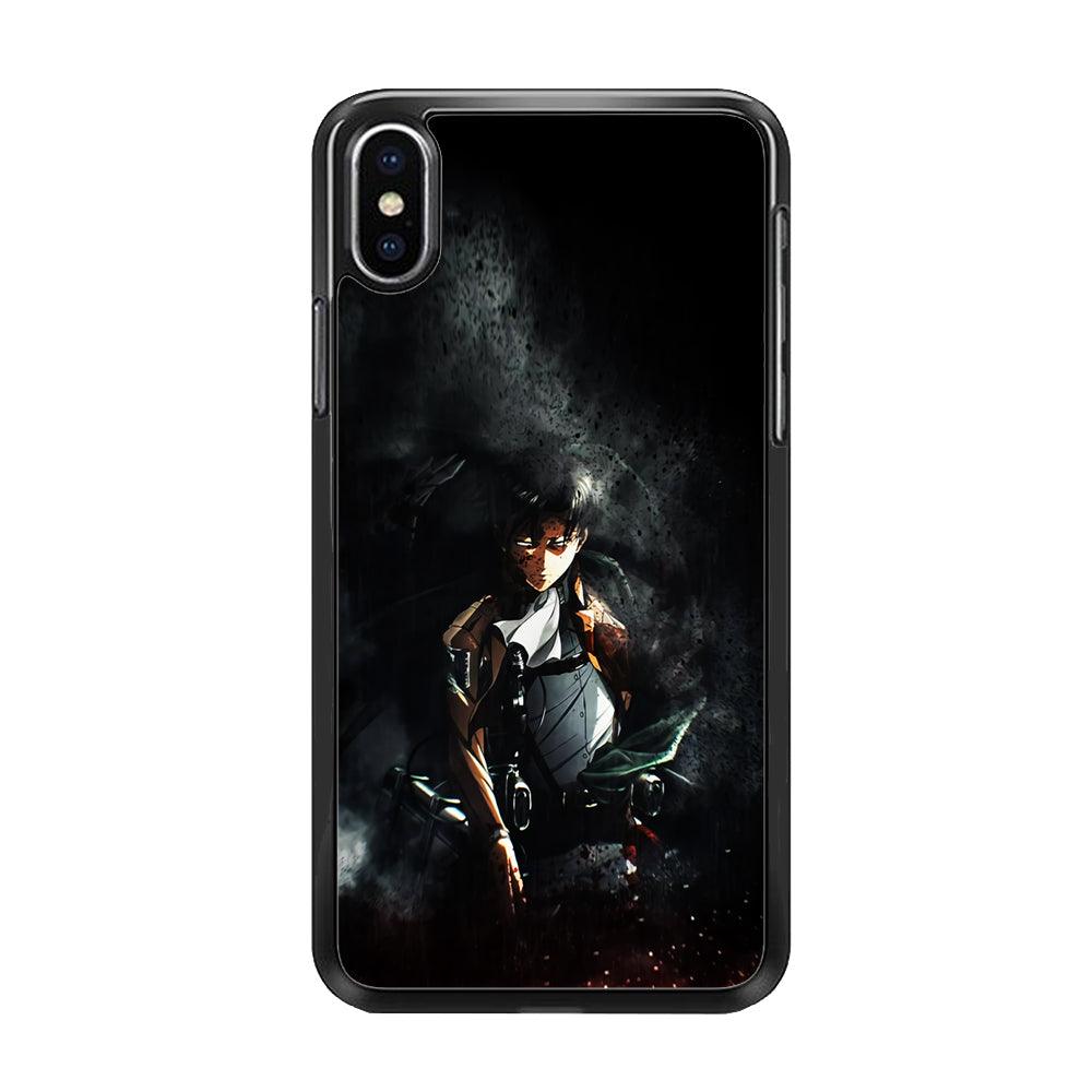 Levi Ackerman Shingeki no Kyojin iPhone Xs Max Case-Xtracase