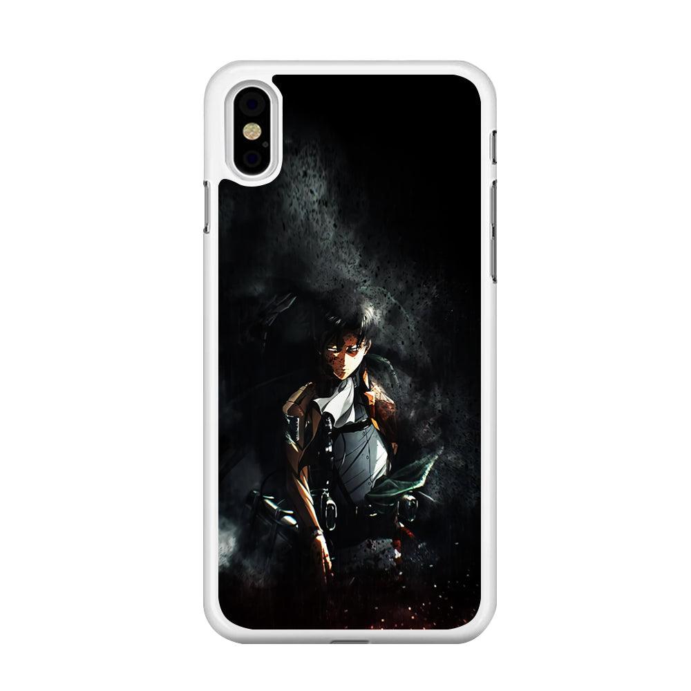 Levi Ackerman Shingeki no Kyojin iPhone Xs Max Case-Xtracase