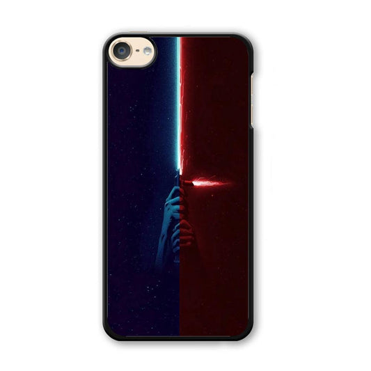 Lightsaber Blue Red Star Wars iPod Touch 6 Case-Plastic / Full Wrap (3D Case)-Xtracase