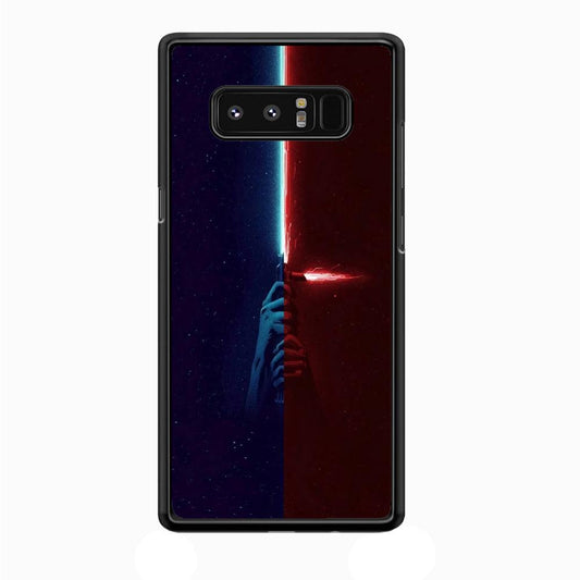 Lightsaber Blue Red Star Wars Samsung Galaxy Note 8 Case-Plastic / Full Wrap (3D Case)-Xtracase