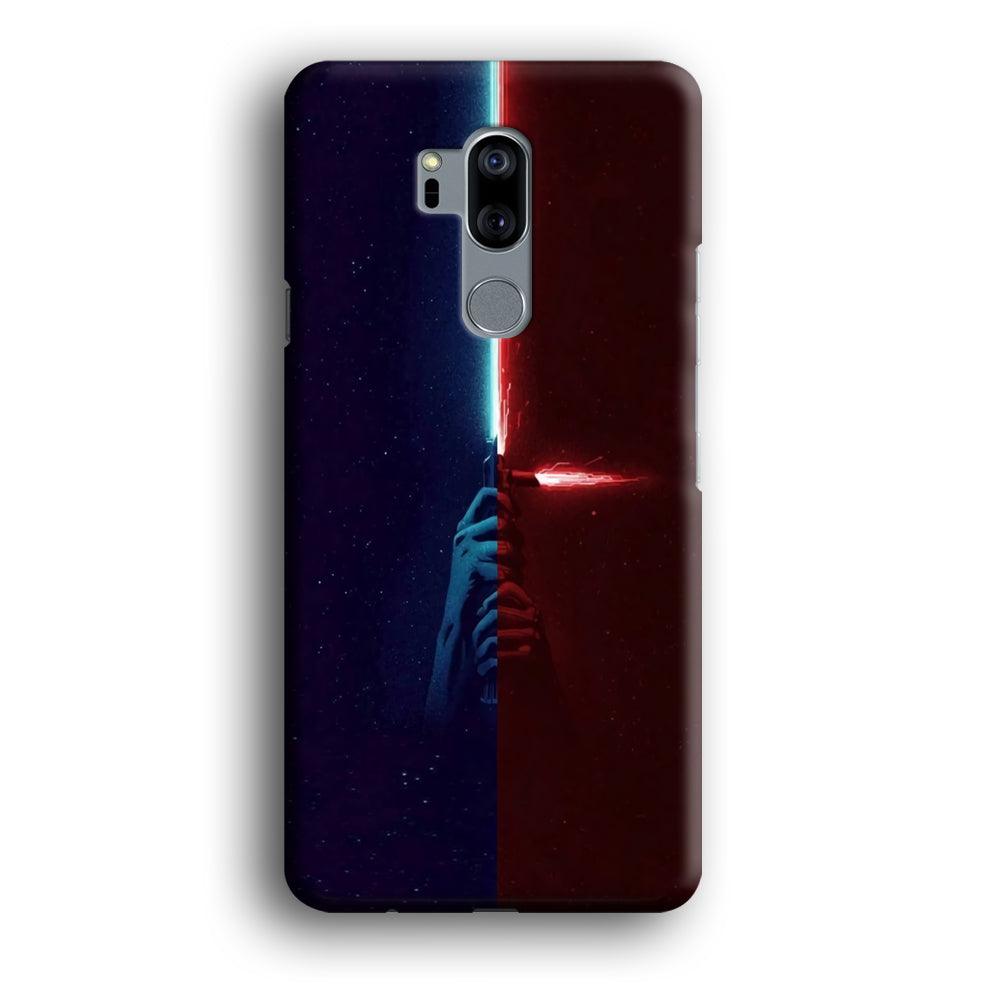 Lightsaber Blue Red Star Wars LG G7 ThinQ 3D Case-Xtracase