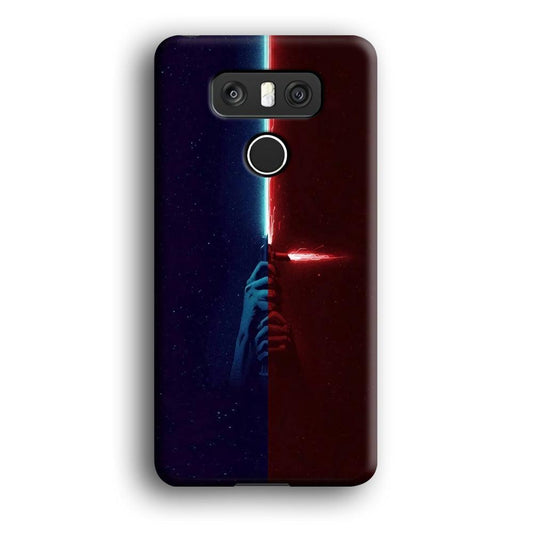 Lightsaber Blue Red Star Wars LG G6 3D Case-Xtracase