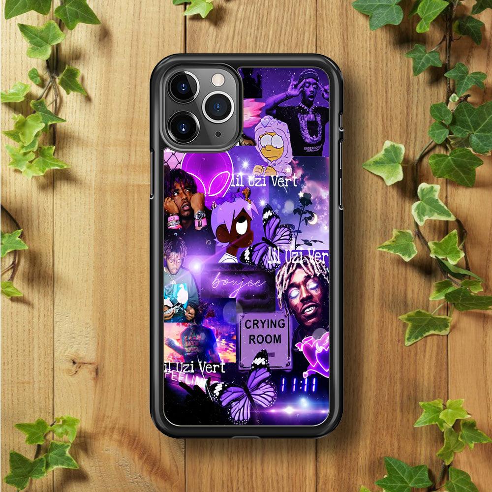 Lil Uzi Vert Aesthetic iPhone 11 Pro Case-Rubber / Black (2D Case)-Xtracase