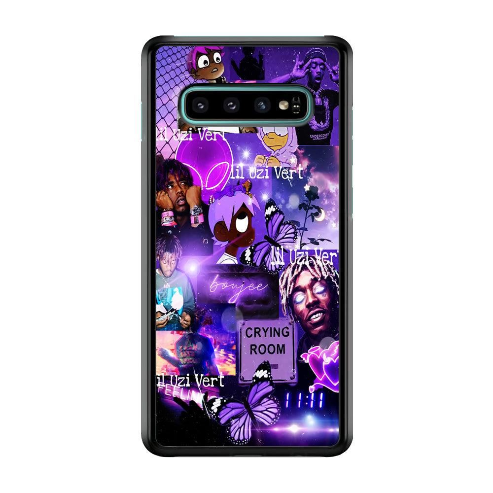 Lil Uzi Vert Aesthetic Samsung Galaxy S10 Case-Plastic / Full Wrap (3D Case)-Xtracase