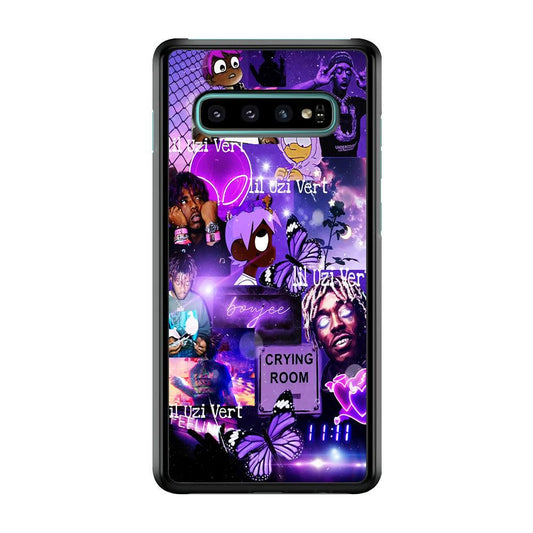 Lil Uzi Vert Aesthetic Samsung Galaxy S10 Case-Plastic / Full Wrap (3D Case)-Xtracase