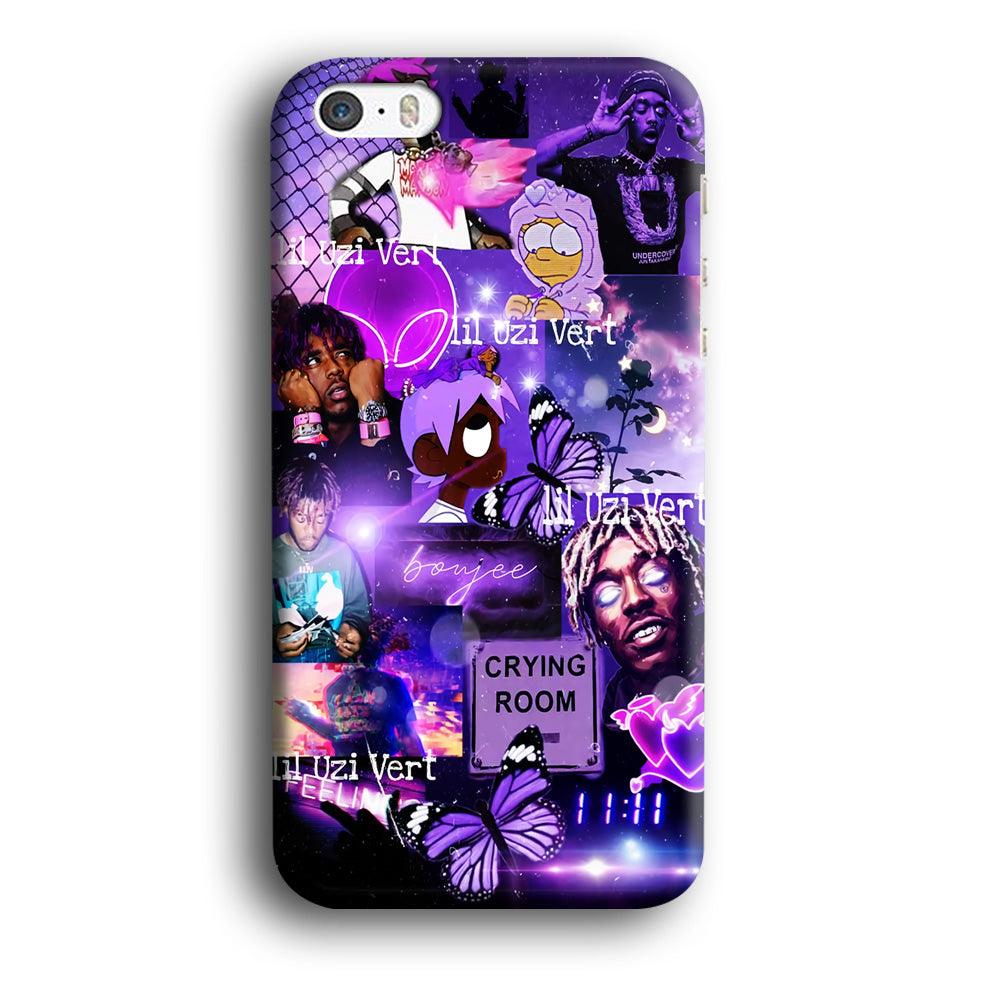 Lil Uzi Vert Aesthetic iPhone 5 | 5s Case-Plastic / Full Wrap (3D Case)-Xtracase
