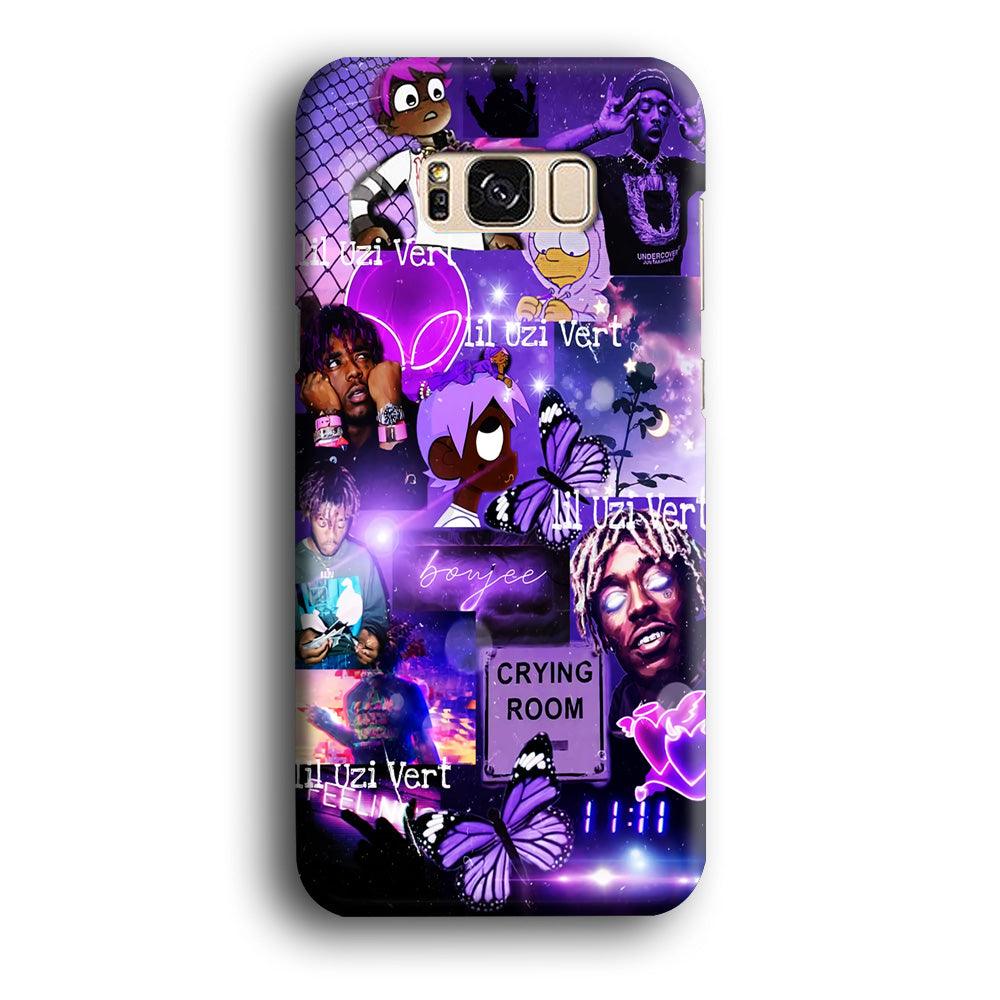 Lil Uzi Vert Aesthetic Samsung Galaxy S8 Case-Plastic / Full Wrap (3D Case)-Xtracase