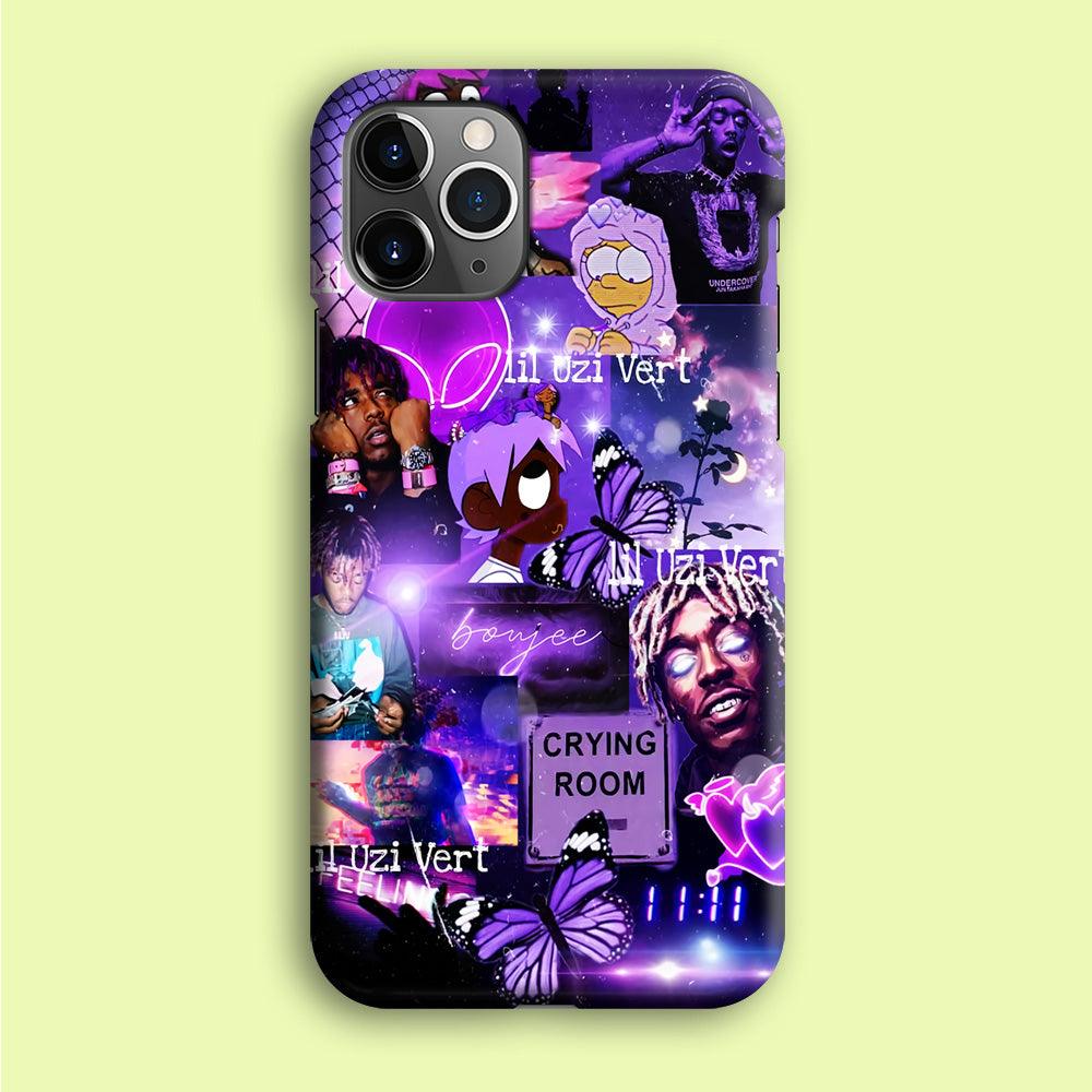 Lil Uzi Vert Aesthetic iPhone 12 Pro Case-Plastic / Full Wrap (3D Case)-Xtracase