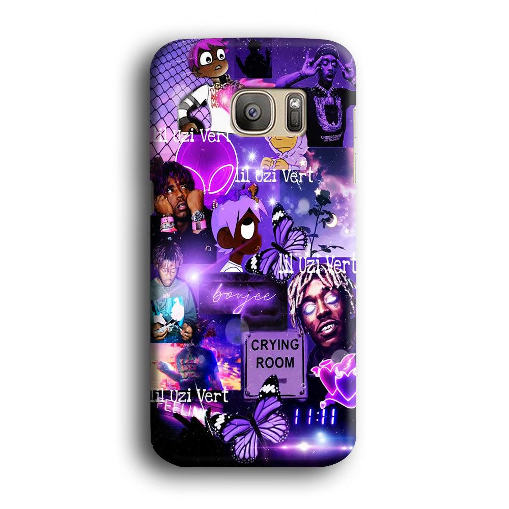 Lil Uzi Vert Aesthetic Samsung Galaxy S7 Edge Case-Plastic / Full Wrap (3D Case)-Xtracase