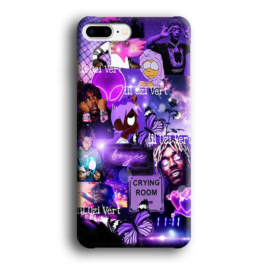 Lil Uzi Vert Aesthetic iPhone 8 Plus Case-Plastic / Full Wrap (3D Case)-Xtracase