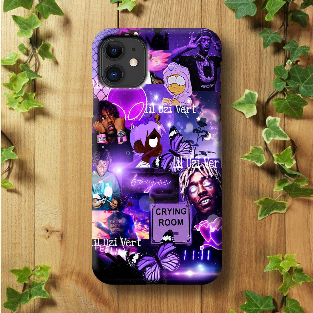 Lil Uzi Vert Aesthetic iPhone 11 Case-Plastic / Full Wrap (3D Case)-Xtracase