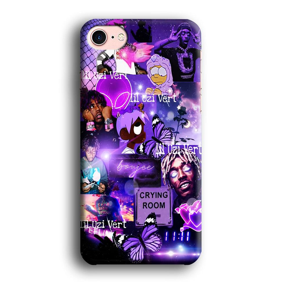 Lil Uzi Vert Aesthetic iPhone SE 2020 Case-Plastic / Full Wrap (3D Case)-Xtracase