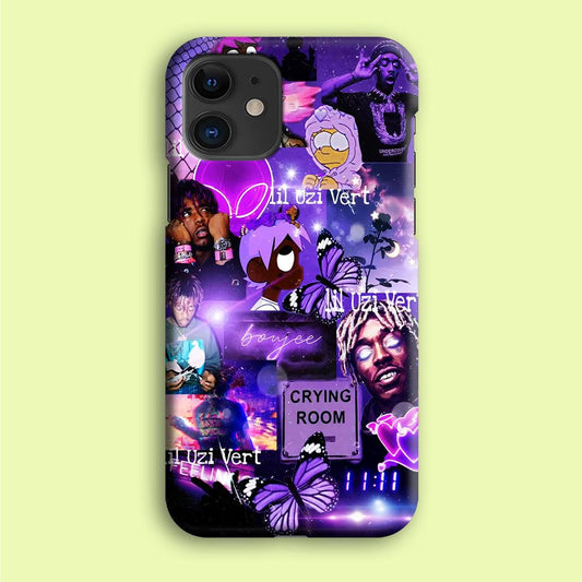 Lil Uzi Vert Aesthetic iPhone 12 Case-Plastic / Full Wrap (3D Case)-Xtracase