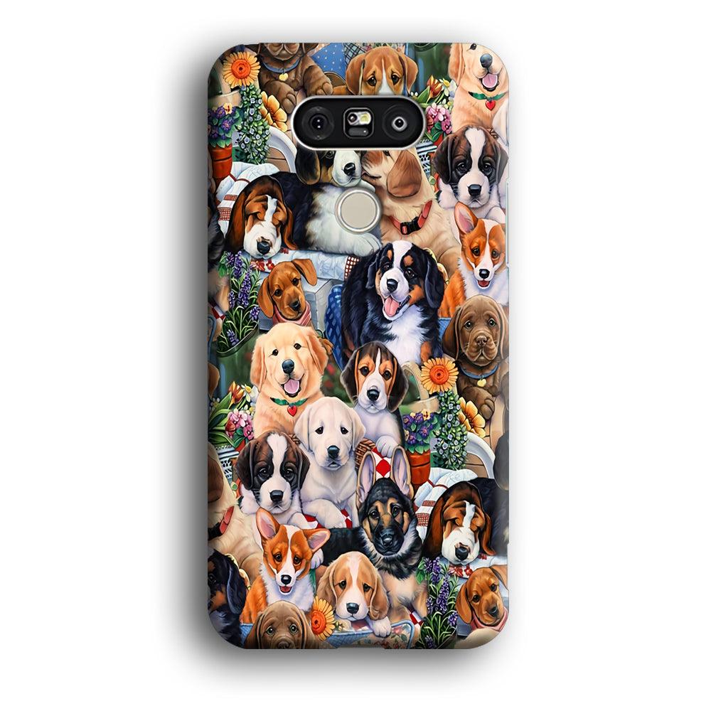 Lots of Cute Dogs LG G5 3D Case-Xtracase