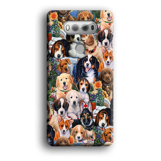 Lots of Cute Dogs LG V20 3D Case-Xtracase