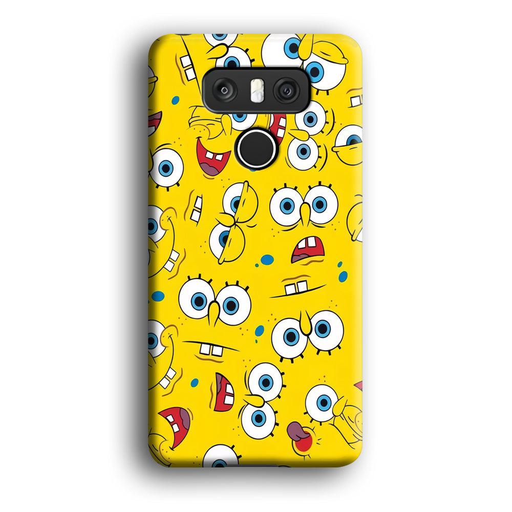 Lots of Face Spongebob LG G6 3D Case-Xtracase