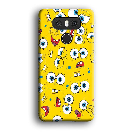 Lots of Face Spongebob LG G6 3D Case-Xtracase