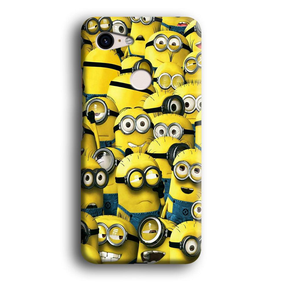 Lots of Minion Google Pixel 3 XL 3D Case-Xtracase