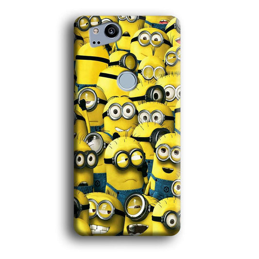 Lots of Minion Google Pixel 2 3D Case-Xtracase