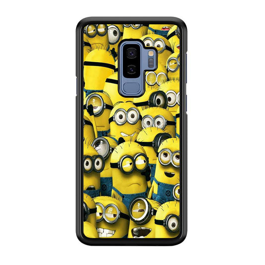 Lots of Minion Samsung Galaxy S9 Plus Case-Plastic / Full Wrap (3D Case)-Xtracase