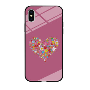 Love Flower iPhone X Case