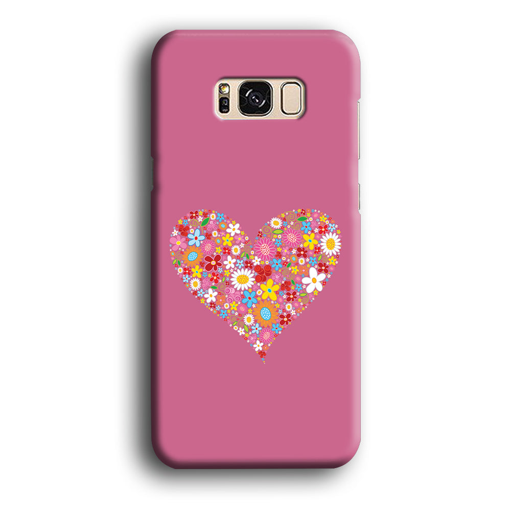 Love Flower Samsung Galaxy S8 Case