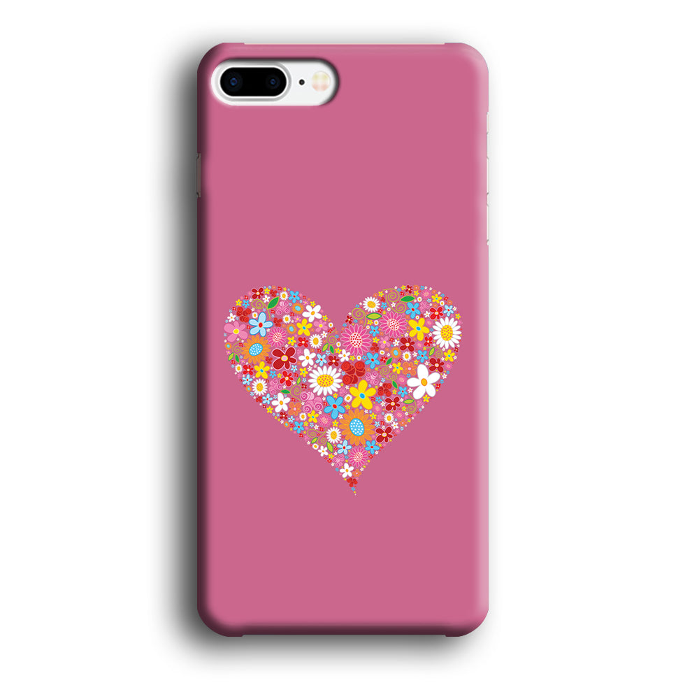 Love Flower iPhone 7 Plus Case