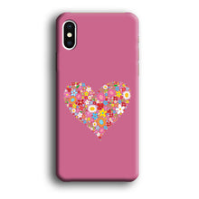 Load image into Gallery viewer, Love Flower iPhone Xs Case