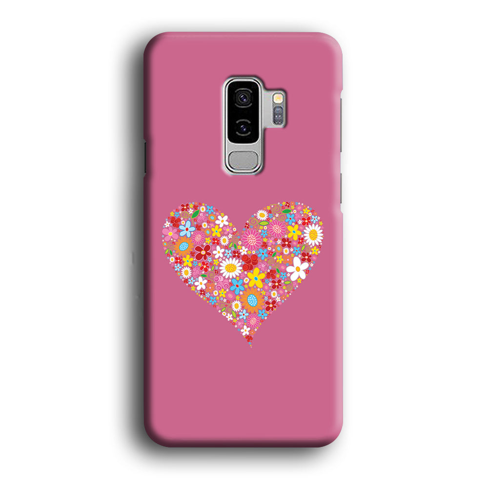 Love Flower Samsung Galaxy S9 Plus Case