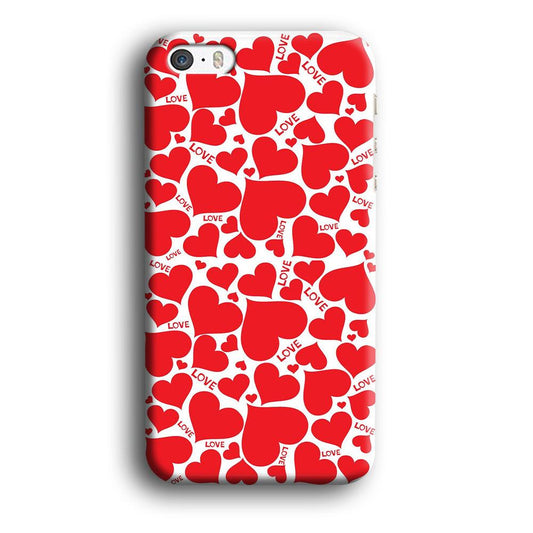 Love Full Case iPhone 5 | 5s Case-Plastic / Full Wrap (3D Case)-Xtracase
