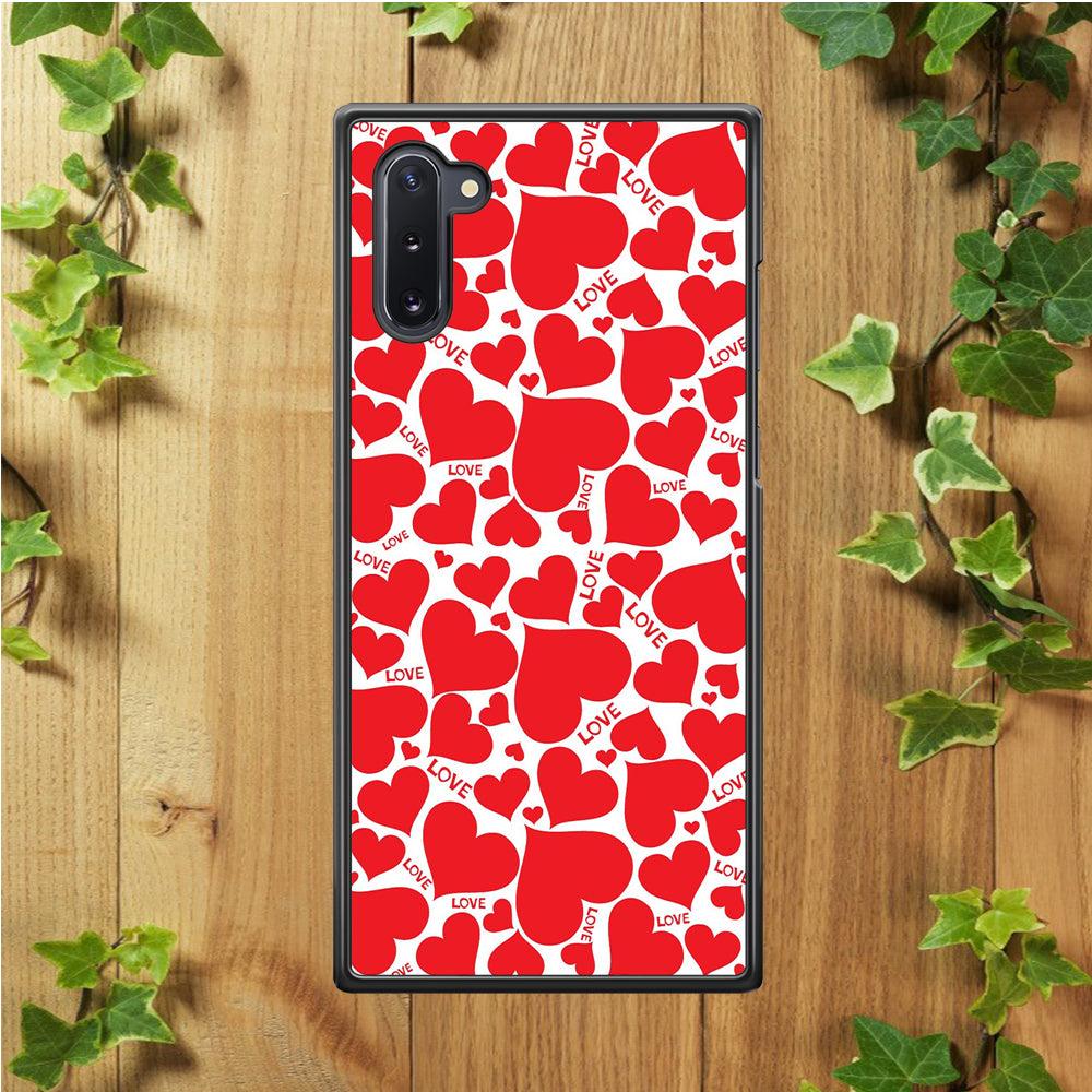 Love Full Case Samsung Galaxy Note 10 Case-Plastic / Full Wrap (3D Case)-Xtracase