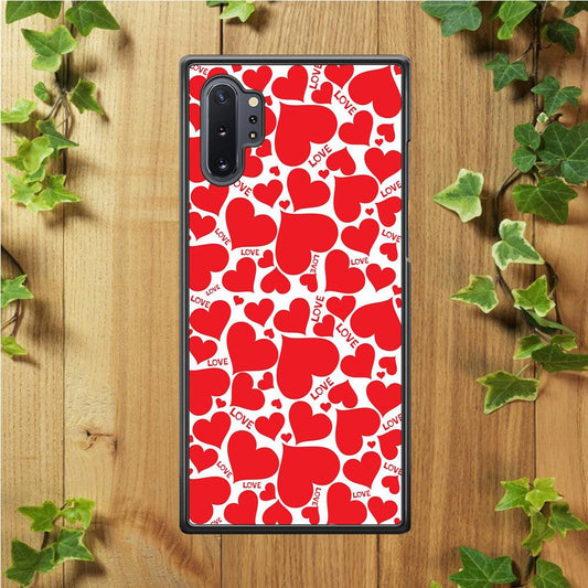 Love Full Case Samsung Galaxy Note 10 Plus Case-Plastic / Full Wrap (3D Case)-Xtracase