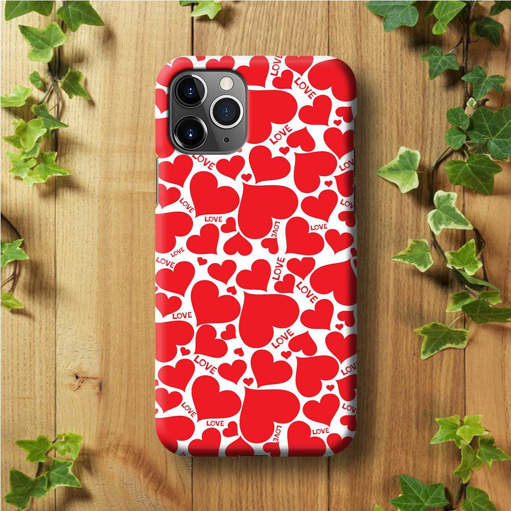 Love Full Case iPhone 11 Pro Case-Plastic / Full Wrap (3D Case)-Xtracase