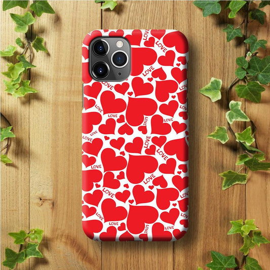 Love Full Case iPhone 11 Pro Case-Plastic / Full Wrap (3D Case)-Xtracase