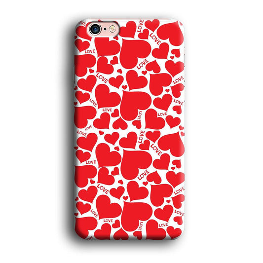 Love Full Case iPhone 6 | 6s Case-Plastic / Full Wrap (3D Case)-Xtracase