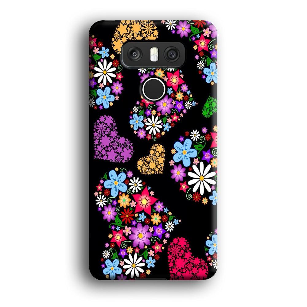 Love Colorfull Flower LG G6 3D Case-Xtracase